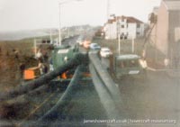 BH7 being moved to The Hovercraft Museum